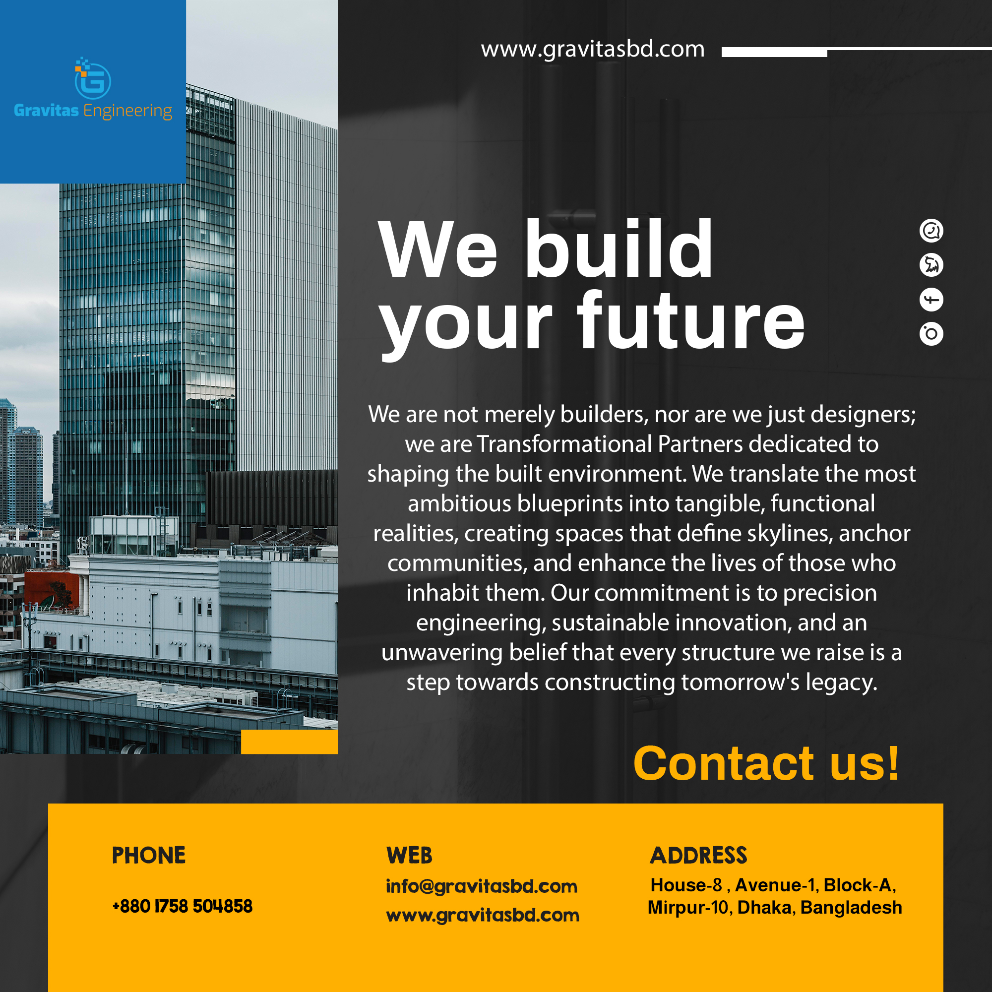 Construction & Architectures Gravitas Engineering