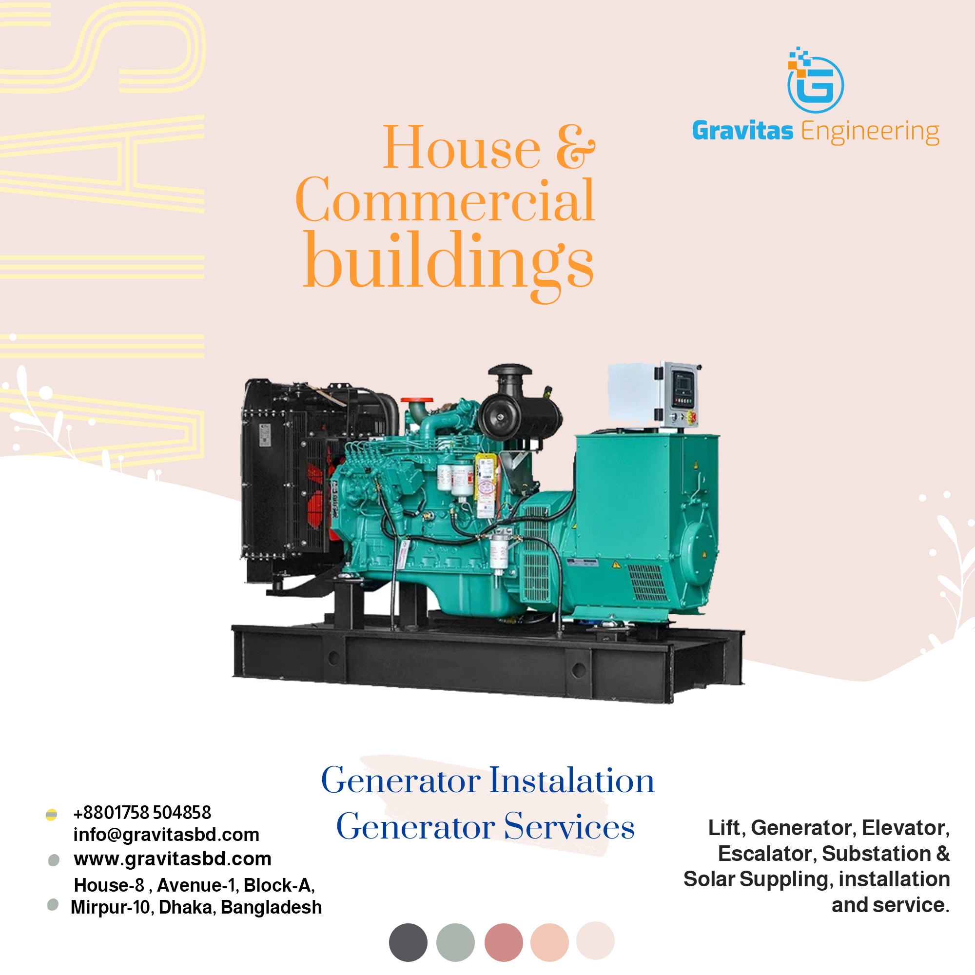 Gravitas Engineering generator